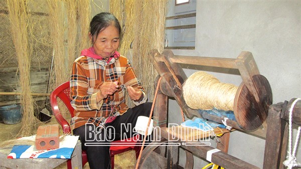 Nam Định: Mở hướng phát triển cho làng nghề chiếu cói Xuân Dục