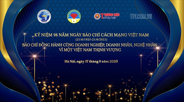 Thư mời dự kỷ niệm 98 năm ngày Báo chí cách mạng Việt Nam (21/06/1925-21/6/2023) 