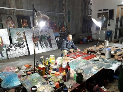 Hà Nội: Làng sơn mài Hạ Thái chật vật giữ ''lửa nghề''